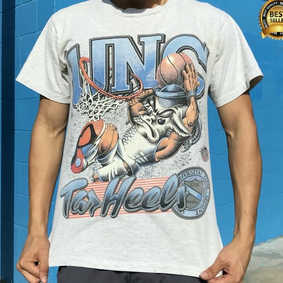 Gildan Other - Vintage NCAA North Carolina Tar Heels T-Shirt, University Of North Carolina
